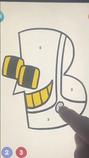 The Amazing Digital Circus with alphabet lore B #theamazingdigitalcircus #shorts