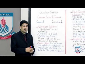 Class 8 - Computer Studies - Chapter 1 - Lecture 1 - Input Devices - Allied Schools