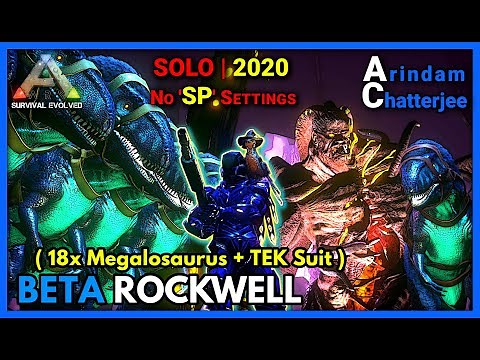 Ark Aberration - (SOLO) BETA ROCKWELL Boss Fight, Official Difficulty - S2E36