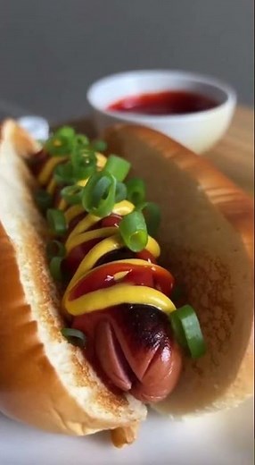 The Easiest Hot Dog You'll Ever Make! Crazy Good & Simple Recipe. #hotdogrecipe
