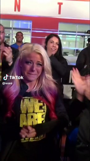 Best day ever 🥹👏 #WWE #AlexaBliss #WWENXT #WWEDraft