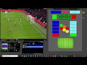 Tagging football shots with a pitch map - Nacsport video analysis software graphic descriptor