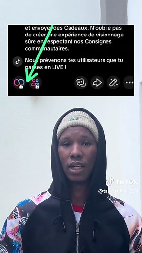 Débloquer le LIVE TikTok : l'icône verrouillée