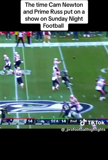 One of the best games of the 2020 nfl season #nfl #camnewton #fyp #russellwilson #seahawks #football #patriots #viral