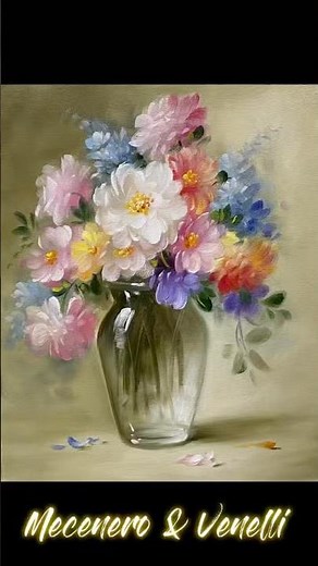 SOME IDEAS FOR PAINTING FLOWERS IN VASES