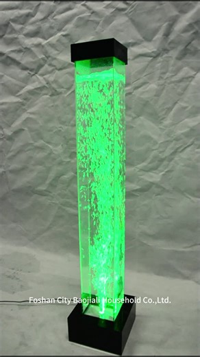 Modern Mini Square Water Bubble Tube for Bedrooms