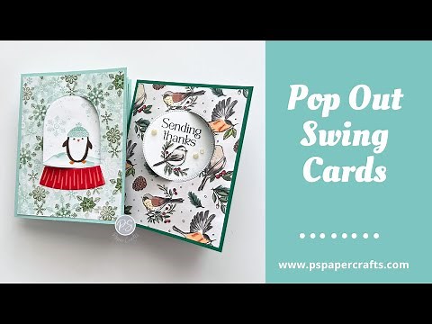 How To Make a Pop Out Swing Card