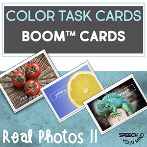 Colors Boom™ Cards Task Cards | Colors Real Photos