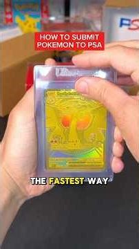 How To Submit POKEMON CARDS To PSA For The First Time! (2025) 🔥