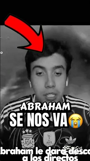 Abraham is taking a break from streaming #elabrahaham