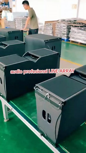 Audio Profesional Line Array - Fabricación y Ensamblaje