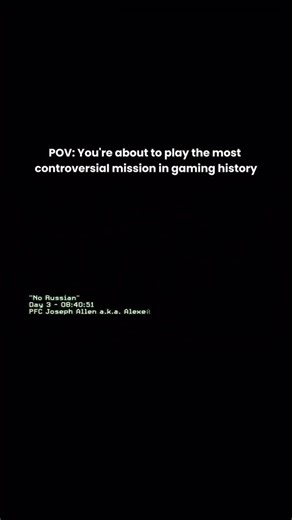 STORY MODE GAMING | Moments before disaster. “No Russian” wasn’t designed to shock players it shocked the world. When Modern Warfare 2 released, the mission... | Instagram
