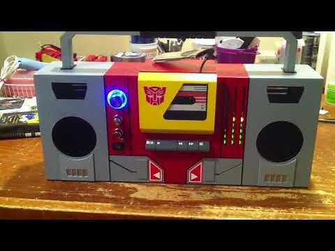 Transformers "Blaster" real working boombox