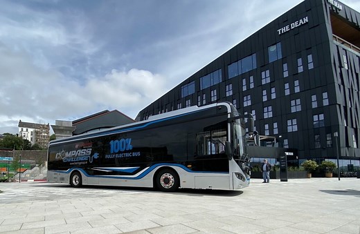 Higer AZURE - 12 meter Electric Bus by Harris Group