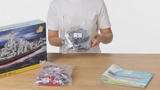 Cobi 4837 Battleship Missouri (BB-63)