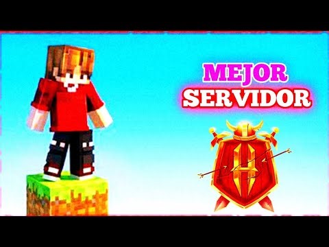 EL MEJOR SERVIDOR DE ONEBLOCK PARA MINECRAFT JAVA Y BEDROCK