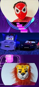 Coffen Danec McQueen Fight! Monster vs Evil #shorts #3