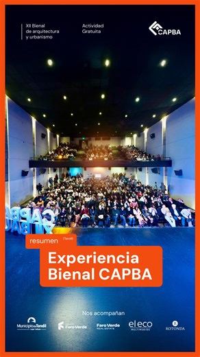 Bienal capba on Instagram: "✨ La XII BAU en Tandil fue una edición inolvidable. Fueron días de conferencias, foros, talleres, exposiciones y encuentros que marcaron un récord histórico de participación. 🙏 Gracias a todos por ser parte. La XII BAU CAPBA en el centro de la Provincia. @capbaconsejosuperior"