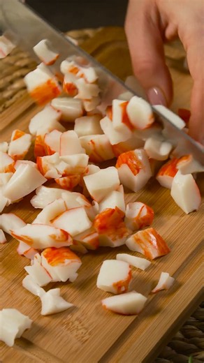 Cheesy Crab Mozzarella Cubes 🦀🧀 Crispy Fried Seafood Bites with an Epic Cheese Pull!