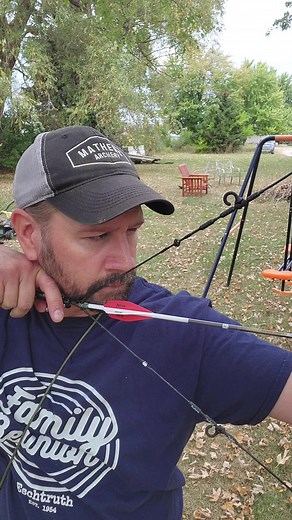 35 yards Bohning Atlas and Alpha vane testing