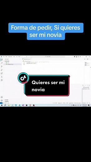 Cómo pedir ser mi novia usando Python