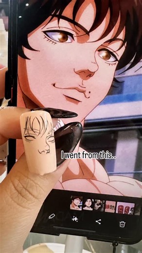 Jessica Keo 💅🏻 on Instagram: "BAKI💪 WHO'S NEXT🤔 @madam_glam Gels✨️ Liner brush✨️ ✨Use code JESS40 to save 💸💸 & use https://tinyurl.com/2s3eprk6 so it can directly take you to the website where the coupon code will activate automatically😉 Choose “Pay as you go” if you don’t want to become a vip member 🌟 @bornprettyofficial Gels✨️ @glitterbels @glitterbels_ambassadors Unbelieveable Gels✨️ USE CODE GELZ10 TO SAVE 💰 #madamglam #bornpretty #baki #animenails #nailartist"