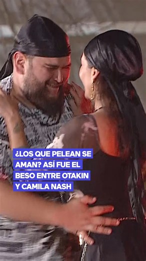 5.7M views · 113K reactions | ¿Dejaron sus problemas de lado? Otakin (@otakin_antiinfluencer) y Camila Nash (@caminash) se besaron en la prueba de baile de #ElInternadoMega | Mega.tv | Facebook