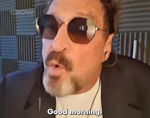 John Mcafee explaining how encryption is a useless technology