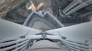 140K views · 345 shares | Team member @kieparkour precariously balancing above the Dubai skyline #stormfreerun #mydubai | Storm Freerunning | Facebook