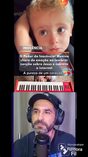 Child cries with emotion while remembering a song about Jesus and touches the internet! #jesus #c...