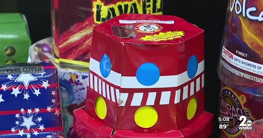 MD Fire Marshal demonstrates dangers of fireworks as July 4th approaches
