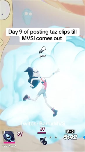 Is this tuff? #gaming #multiversus #barrix #taz #morebarrix