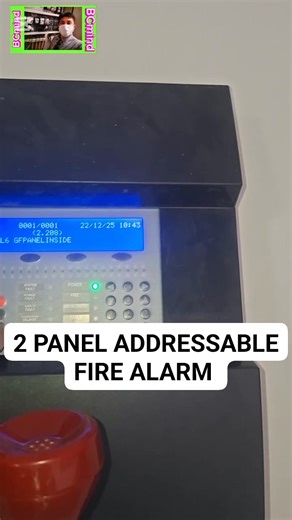 2 Panel addressable fire alarm system #firealarmsystem | BCmind