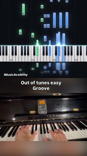 Easy jazz piano groove #jazz #imusicacademy #piano #pianotutorial