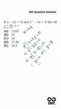Find x? #sat #satprep #satmath #infinitymathcare #satmathpractice #gre #algebra #findx