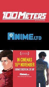 Togashi is born to run. Komiya's purpose: win no matter what. 🏃‍♂️ 100 Meters, the adrenaline fuelled film by award-winning director Kenji Iwaisawa, is OUT NOW in UK cinemas. 🎟️ Book Now: 100metersfilm.co.uk | Anime Limited