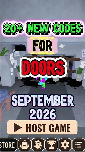 *NEW CODES* ALL NEW WORKING CODES FOR DOORS SEPTEMBER 2026 (THE ARCHIVES UPDATE) #roblox #doors