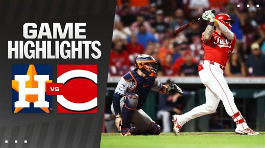 Astros vs. Reds Highlights