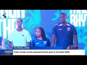Cape Verde unveils kits for the 2026 World Cup.