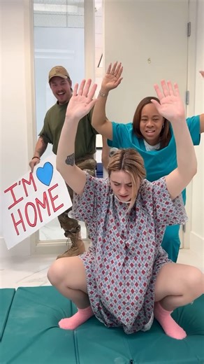 1.3M views · 26K reactions | He made it home JUST in time! This video was produced by Network Media LLC, Network Media Cares, and Blue Team | Network Media Cares | Facebook
