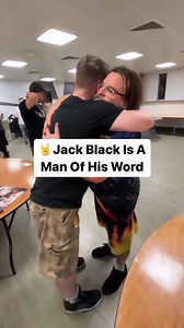 246K views · 4.8K reactions | Jack Black is a man of his word 落 This was months in the making! When Jack Black makes a promise, he keeps it. Look at Dave's happy head  | Today FM | Facebook
