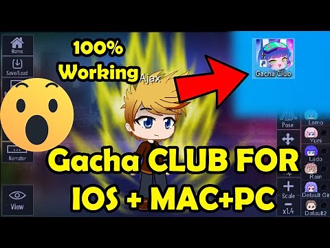 Download Gacha Club For IOS + MAC or PC Users || How to download Gacha Club || Gacha Club Released