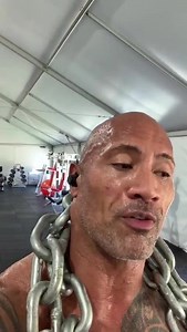 2.2M views · 68K reactions | NEW  drop with 100lbs of ⛓ like a fucking crazy person 臘‍♂️ | Dwayne The Rock Johnson | Facebook