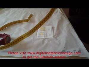 Simple pattern drafting for the beginner with lutterloh pattern 150- 03E