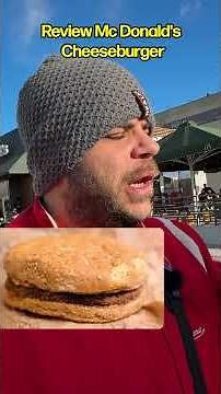 Review Mc Donald's Cheeseburger
