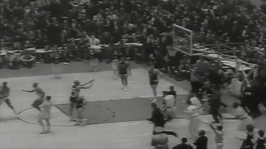 3.3K views · 75 reactions | "It's over! We won! We won! We won! We won the ball game!" Today marks the 60th Anniversary of Loyola's upset over Cincinnati, 60-58 in overtime, to become the 1963 National Basketball Champions. Read more about the Championship game ➡️ https://bit.ly/40nEhED | Loyola Ramblers Men's Basketball | Facebook