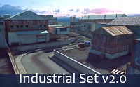 RPG/FPS Game Assets for PC/Mobile (Industrial Set v2.0) | AssetStore概要 优惠信息 beta