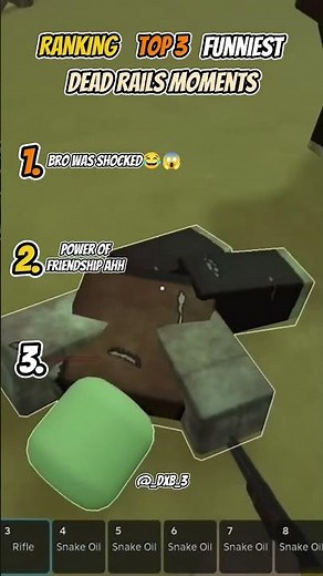Top 3 Funniest Roblox Dead Rails Moments That'll Break You #shorts #roblox