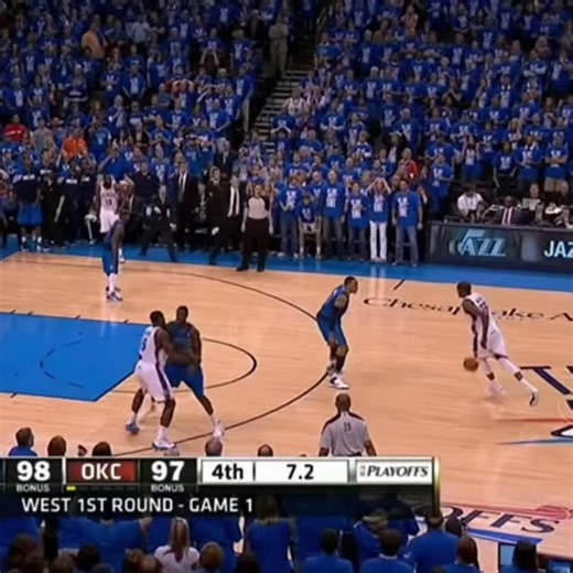 Next time we watch Thunder hoops it’ll be in front of the best playoff crowd in sports