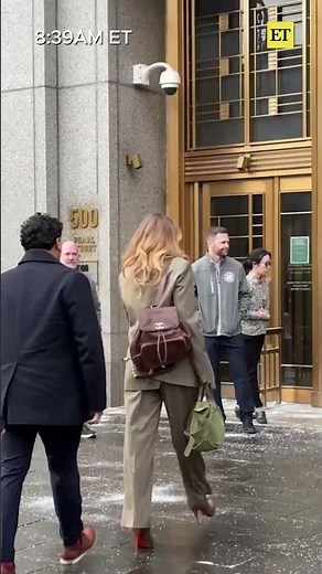 Blake Lively & Justin Baldoni Arrive to Court for Settlement Conference #blakelively #justinbaldoni
